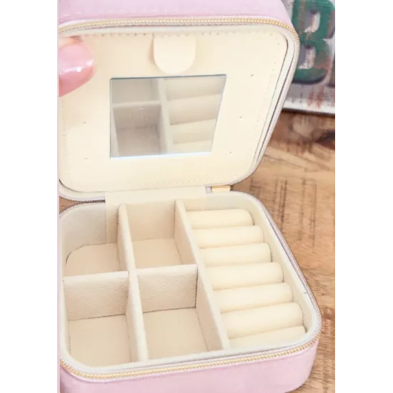 Boîte à bijoux de voyage Sweet vibes | La Poupinette Pocket