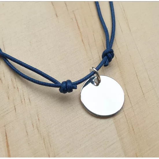Collier Round Argent