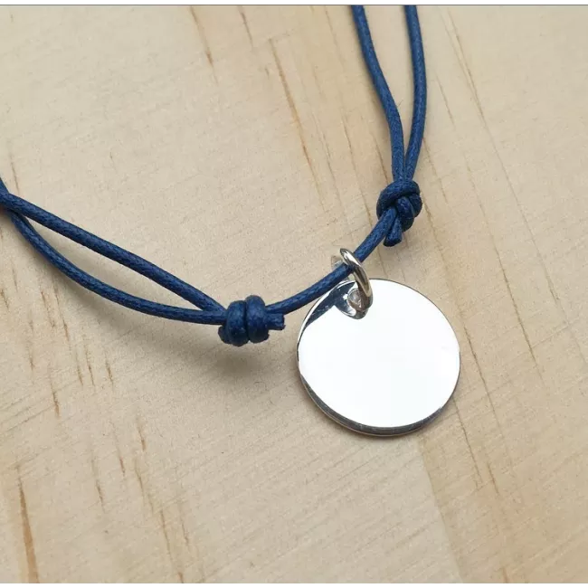 Collier Round Argent