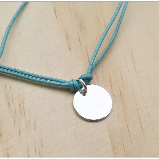 Collier Round Argent