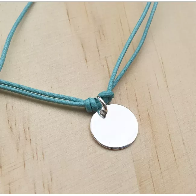 Collier Round Argent