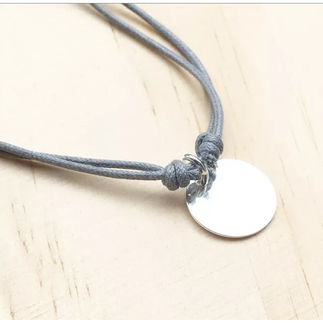 Collier Round Argent