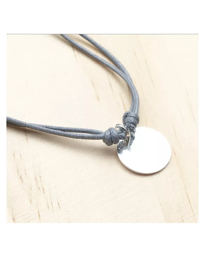 Collier Round Argent