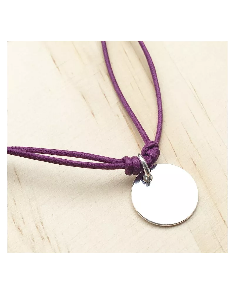 Collier Round Argent